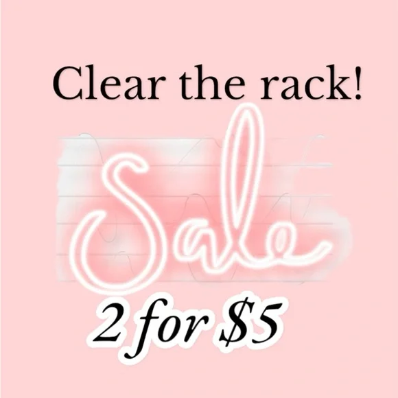 2 for $5 CLEARANCE SALE - Picture 1 of 1